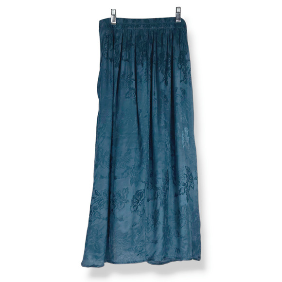 NWT B.O.G. Band of the Free Celene Layered Mini & Midi Skirt Sz. S Deep Teal - Picture 5 of 10